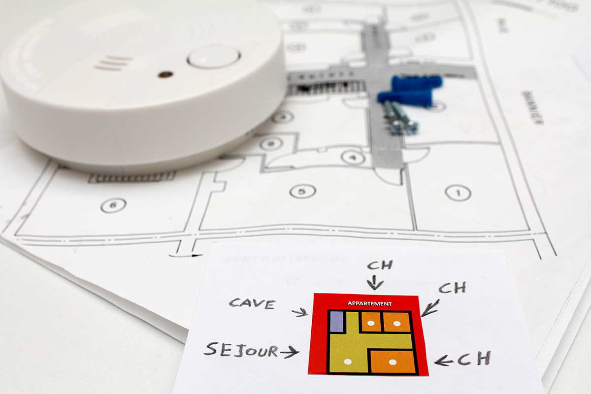 Détecteur autonome avertisseur de fumée (DAAF)